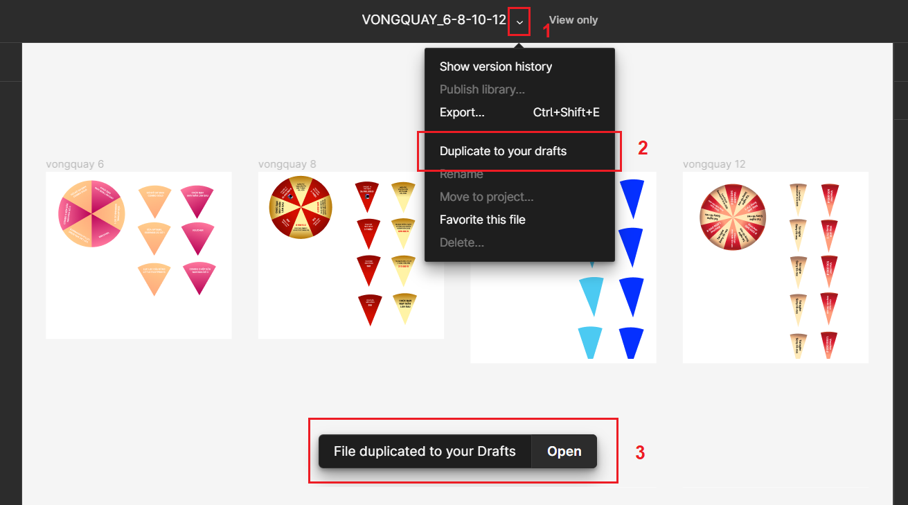 Figma Duplicate Draft